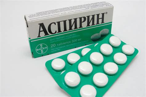 Аспирин - эффективное средство от суставных болей